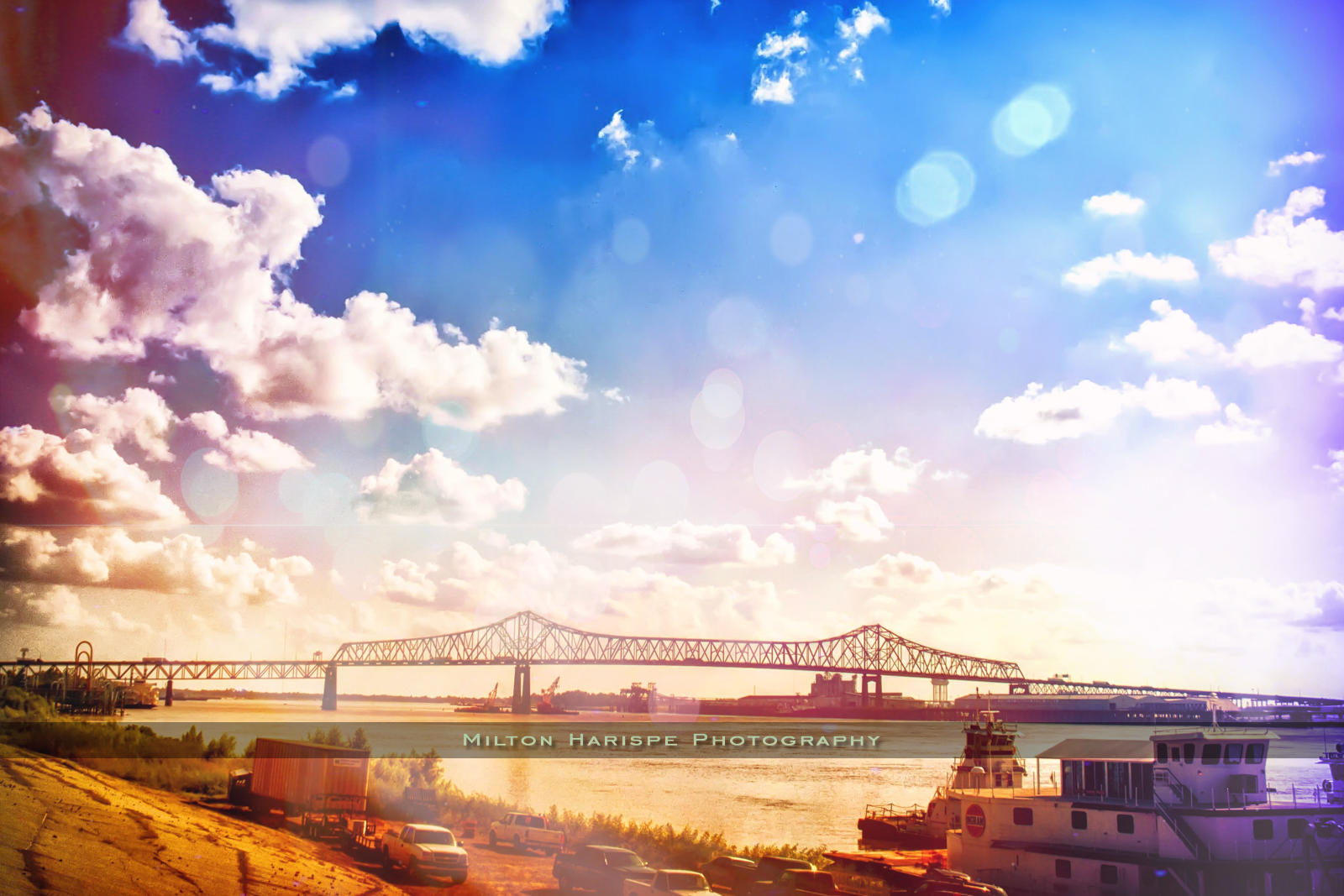 Horace Wilkinson Bridge, Baton Rouge, Louisiana, USA